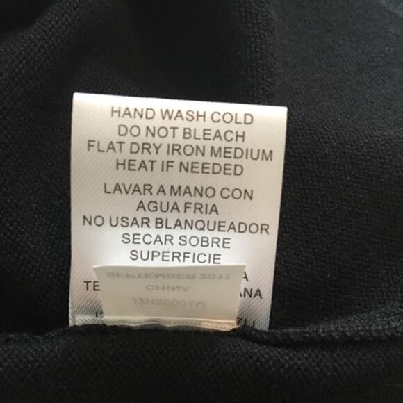 Joseph A Beaded NeckSweater Size Medium Black NWT - Picture 7 of 7